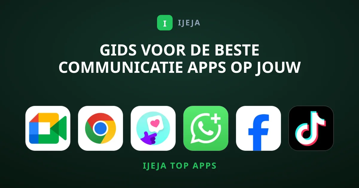 Gids voor de Beste Communicatie Apps op Jouw Smartphone